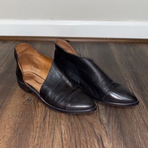 Free People - Royal Dorsay Flat Leather Shoe